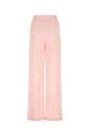 Pantalone del pigiama satinato rosa pastello Burberry