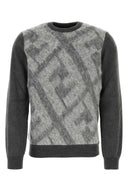 Fendi Embroidered Wool Blend Sweater