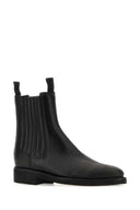 Golden Goose Deluxe Marke Black Leder Chelsea Knöchelstiefel