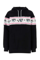 Chiara Ferragni Schwarz Baumwolle Oversize Sweatshirt