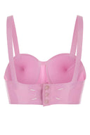 Maison Margiela Pink Rippes Crop Top