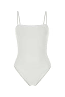 Eres White Stretch Nylon Swimsuit