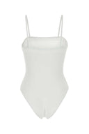 Eres White Stretch Nylon Swimsuit