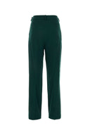 Pantalón de lana verde oscuro de Alexandre Vauthier