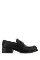 Lanvin Black Leder Medley Slipper