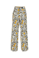 Lanvin bedruckte Satinhose