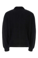 Il nostro Cardigan con miscela alpaca nera eredità