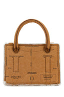 Dentro Printed Paper Mini Otto Paper Handbag