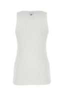 Patou weißer Baumwoll -Tank -Top