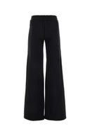 Off White Black Cotton Joggers