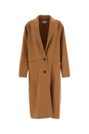 Płaszcz mieszanki wełny Bally Camel