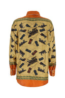 Camicia di seta stampata a Bally