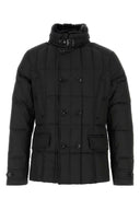 Moorer Black Polyester Siro Down Jacket