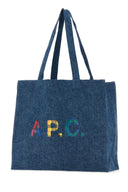 A.P.C. Borsa per la spesa di denim Diane