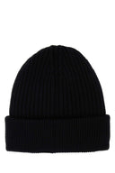 Cappello da berretto di lana nera Grenoble Moncler
