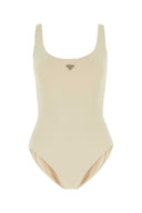 Costume da bagno in nylon abbellito prada