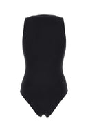 Prada Black Stretch Nylon Swimsuit