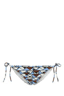 Prada Printed Stretch Nylon Bikini Bottom