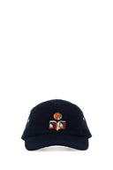 Isabel Marant Midnight Blue Cotton Tedji Baseballkappe