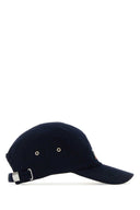 Isabel Marant Midnight Blue Cotton Tedji Baseballkappe