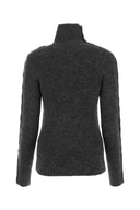 Isabel Marant Anthracite Nylon Blend Malo Sweater