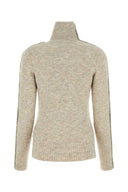 Isabel Marant Melange Sand Nylon Blend Malo Sweater