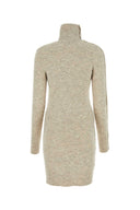 Isabel Marant Melange Sand Stretch Nylon Blend Melissa Sweater Dress