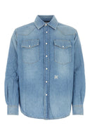 Palm Angels Denim Oversize Shirt