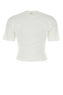 Rabanne White Cotton T Shirt
