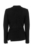 Giorgio Armani verschönerte Kreppbluse
