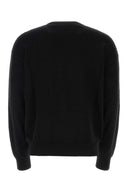 Palm Angels Black Wool Blend Sweater