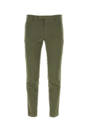 Pt Torino Panton de coton extensible vert foncé