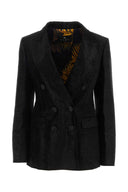 Blazer de mezcla de viscosa negra ETRO
