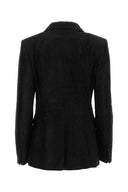 Blazer de mezcla de viscosa negra ETRO