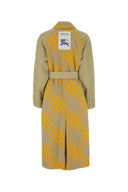 Burberry Two Tone Cotton Reversible Bradford Trench Coat