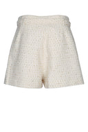 Self Portrait Cream Boucle Short