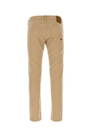 Incotex Beige Stretch Cotton Pant