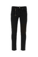 Incotex Black Stretch Cotton Pant
