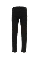 Incotex Black Stretch Cotton Pant