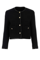 Miu Miu Black Tweed Blazer