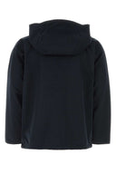 Nanamica Navy Blue Polyester Raincoat