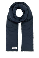 Nanamica Navy Blue Nylon Reversible Scarf