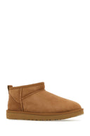 Ugg Camel Suede Classic Ultra Mini Ankle Boots