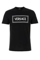 Versace Black Cotton T Shirt