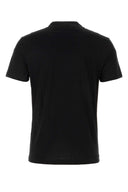 Versace Black Cotton T Shirt