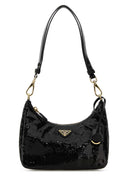 Prada Black Fabric Re Edition Shoulder Bag