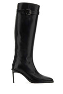 Stivali in pelle nera di Ann Demeulemeester