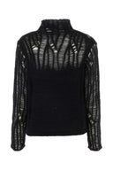 Chloe Black Wool Blend Sweater