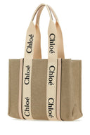 Chloe Multicolor Fabric Medium Woody Handbag