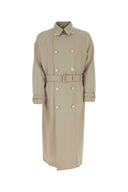 Prada beige gabardine trince